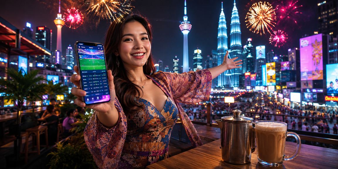 Pengguna Kuala Lumpur mengakses kasino mudah alih dengan perlindungan data selamat